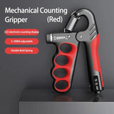 Hand Strengthener Wrist Expander 5 to 150kg for Muscle Recovery - Mechanical Red