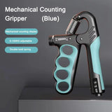 Hand Strengthener Wrist Expander 5 to 150kg for Muscle Recovery - Mechanical Blue