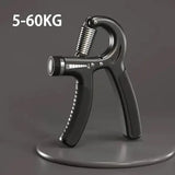Hand Strengthener Wrist Expander 5 to 150kg for Muscle Recovery - Basic-BLACK