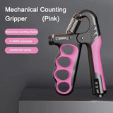 Hand Strengthener Wrist Expander 5 to 150kg for Muscle Recovery - Mechanical Pink