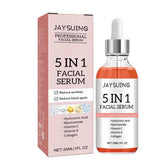 5 In 1 Fade fine lines Firming Face Serum Moisturizing brightning Vitamin C Hyaluronic Acid Facial Serum Shrink Pores