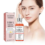 Jaysuing 5 in 1 Firming Face Serum Moisturizing Vitamin C Anti Aging - serum 30ml