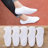 5 Pairs Lot Men Thick Cotton Anti Slip Casual Socks