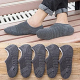 5 Pairs Lot Men Thick Cotton Anti Slip Casual Socks