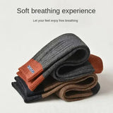 5 Pairs Men’s Trendy Color Block Crew Socks Breathable Comfy Casual - 10 Pairs / EU 39-45