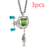 Jewelry Set Quirky Personalized Mini Lure Necklace - Necklace / 3PCS