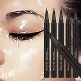 5PCS/Set Smooth Liquid Eyeliner Pen Waterproof Long-lasting Makeup Black Ultra-fine Pen Tip,Create A Charming Eye
