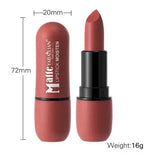 6-Color Matte Lipstick: Velvet Lip Color Smooth Waterproof Long-Lasting Color Lip Makeup
