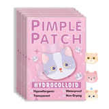 600pcs Cartoon Cat Acne Patches Ultra-Thin Breathable Concealer