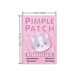600pcs Cartoon Cat Acne Patches Ultra-Thin Breathable Concealer
