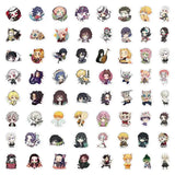 60 Piece Bandai Demon Slayer Anime Stickers for Laptops and Phones - 60PCS