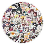 60 Piece Bandai Demon Slayer Anime Stickers for Laptops and Phones - 60PCS