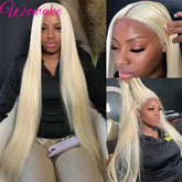 613 Blonde Lace Front Wig Human Hair 13X6 Hd Lace Frontal Wig Straight Lace Front Wigs Human Hair 13X4 Lace Front Human