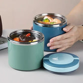 630/1000ml Thermal Food Jar: Insulated Stainless Steel Soup Cup & Lunch Box for Kids