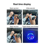 Velev Fast Charge 6-Port Car Charger with Digital Display for Travel