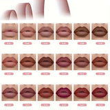 Velvet Matte Lip Liner Pencils for Women (6pcs) – Long Lasting Makeup - PINK ROSY