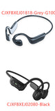 Bone Conduction Bluetooth Headset with Type-C Charging Port - Hair Remover