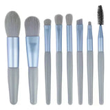 Soft Fluffy Makeup Brushes Set Plastic Handle Blending Makeup Brush