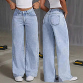Sweet And Spicy Style High Waist Straight Jeans Women’s Clothing