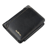 Men Wallets PU Leather Short Design Vintage Card Holder Purse