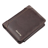 Men Wallets PU Leather Short Design Vintage Card Holder Purse