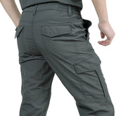 Men's Tactical Cargo Pants Lightweight Waterproof Hiking Trousers