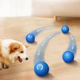 Interactive Gravity Jump Ball Dog Toys Rechargeable Bite Resistant Rolling Ball