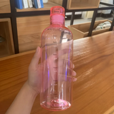 Elegant Time Scale Water Bottle 700ml – Portable Fitness Hydration
