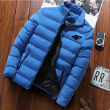 HimPall Mens Autumn Winter Zipper Cotton Coat
