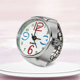 Creative Ring Watch Alloy Circular Dial Fashion Accessory