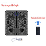 EMS Foot Massage Pad with Multi Mode Muscle Relief for Home Fitness