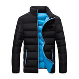 HimPall Mens Autumn Winter Zipper Cotton Coat