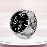 Creative Ring Watch Alloy Circular Dial Fashion Accessory