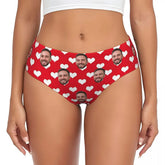 Custom Photo Panties Breathable Cotton Personalized Valentine's Gift