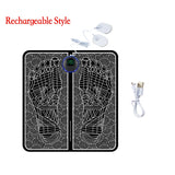 EMS Foot Massage Pad with Multi Mode Muscle Relief for Home Fitness