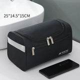 Leather Toiletry Bag Large Dopp Kit – Hanging Travel Cosmetic Case