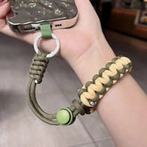 Universal Phone Lanyard Handwoven Wrist Strap Safety Rope Secure Bracelet