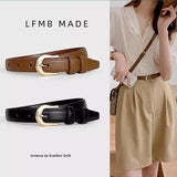 Brown Belt Fashion Accessory Summer Versatile Casual Style