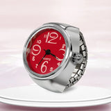 Creative Ring Watch Alloy Circular Dial Fashion Accessory