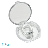 Magnetic Anti Snore Nose Clip Silicone Breathe Improve Sleeping Aid
