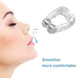 Magnetic Anti Snore Nose Clip Silicone Breathe Improve Sleeping Aid
