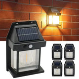 Solar LED Street Light Waterproof Outdoor Wall Garden Fixture