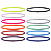 Sports Elastic Thin Headbands 4PCS Non-Slip Yoga Running Hairbands