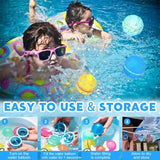 Reusable Water Balls Silicone Splash Toys for Outdoor Pool Games