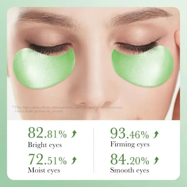 Aloe Vera Collagen Eye Mask 60pcs Dark Circles Fine Lines Care - 1box