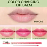 Aloe Vera Color-Changing Lipstick Long-Lasting Moisturizing Temperature-Activated Lip Balm Fade-Resistant Nourishing