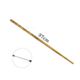 37cm wooden bo staff with metal core for anime cosplay magic wand
