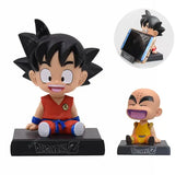 Bandai Anime Dragon Ball Son Goku Kuririn Shaking Head Car Doll