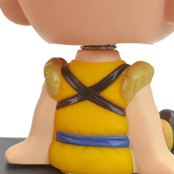 Bandai Anime Dragon Ball Son Goku Kuririn Shaking Head Car Doll