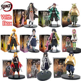 Anime Figure Kamado Tanjirou Nezuko Demon Slayer Figure Action Figures PVC Model Toys Zenitsu Figurine Inosuke Kimetsu